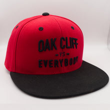 Load image into Gallery viewer, "Oak Cliff vs Everybody" 3D Puff 6 Panel Snapback Hat