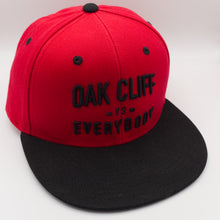 Load image into Gallery viewer, "Oak Cliff vs Everybody" 3D Puff 6 Panel Snapback Hat