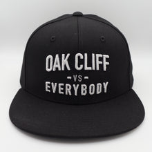 Load image into Gallery viewer, "Oak Cliff vs Everybody" 3D Puff 6 Panel Snapback Hat